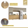 Cozinha Simone Mendes 350cm 6 Peças 13 Portas 7 Gavetas Nesher