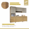 Cozinha Simone Mendes 5 Peças 12 Portas 270cm Nesher 100% MDF