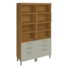 Despenseiro 4 portas Princesa  Freijo com Off White Nesher