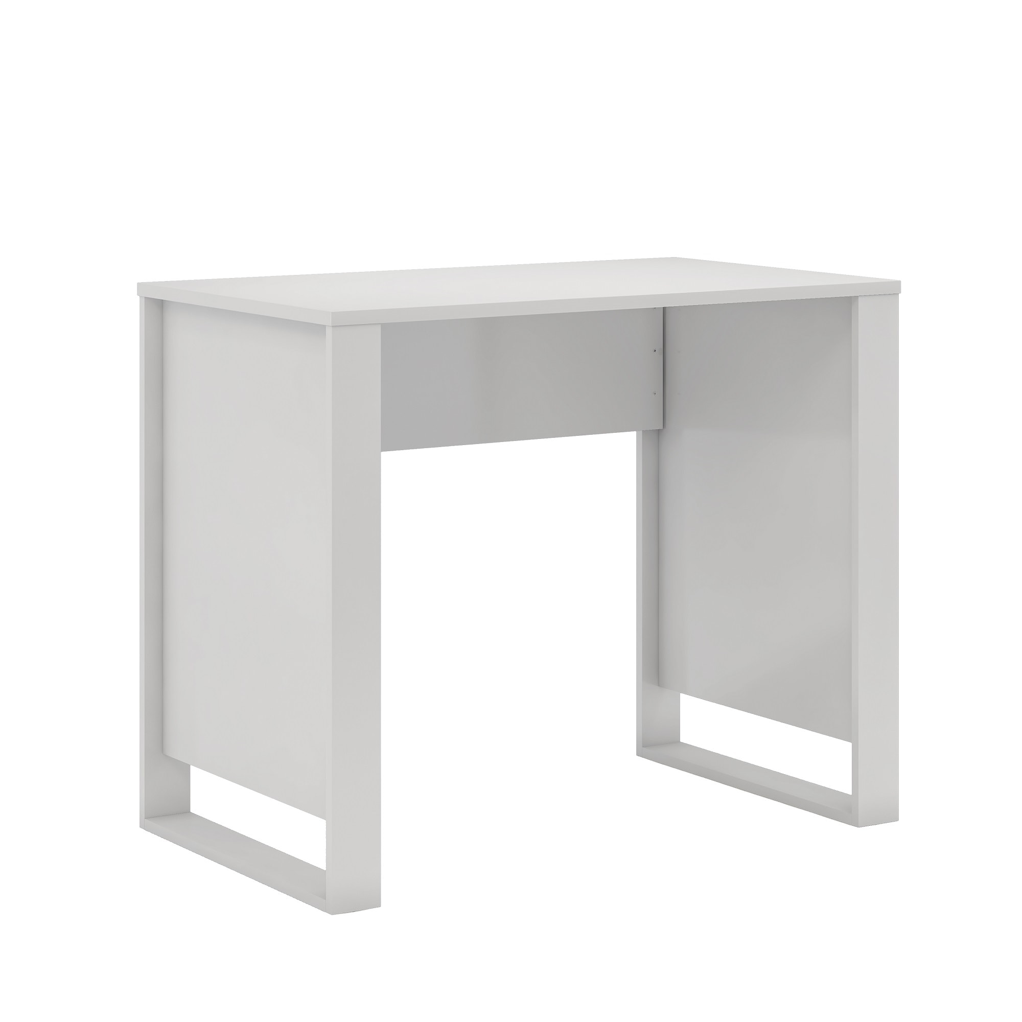 PC　DESK　LOW　90cm　BR/WH Escrivaninha 90cm Morada Branco Demóbile - Casa Aberta Brasil