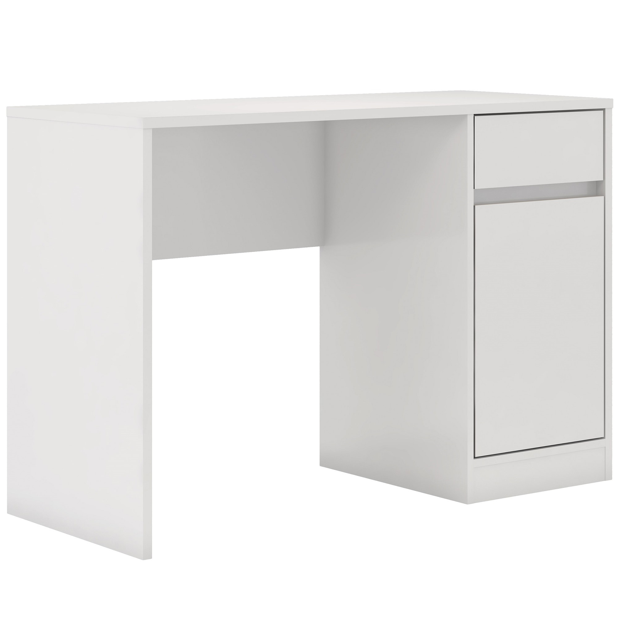 Escrivaninha 90cm Morada Branco Demóbile - Casa Aberta Brasil