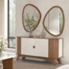 Espelho Orgânico Com Moldura Deco Cinamomo Artely