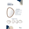 Espelho Orgânico Com Moldura Deco Cinamomo Artely