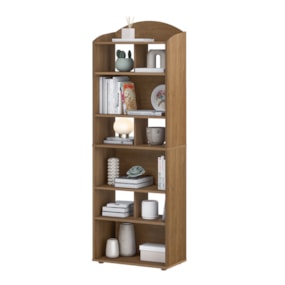 Estante Para Livros 9 Nichos Arco Cinamomo Artely 