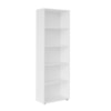 Estante Para Livros Dupla Multy 10 Prateleiras Branco Artely