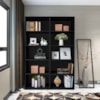 Estante Para Livros Dupla Multy 10 Prateleiras Preto Artely