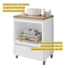Gabinete para Banheiro 70cm 1 Gaveta com Caixa Organizadora Rainha Nesher