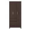 Guarda-Roupa 3 Portas 2 Gavetas Wind Café Touch Demóbile
