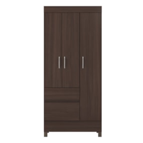Guarda-Roupa 3 Portas 2 Gavetas Wind Café Touch Demóbile