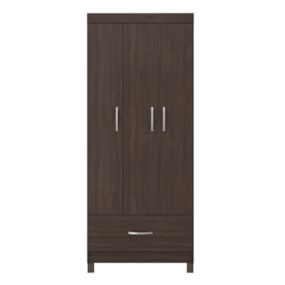 Guarda-Roupa 3 pts 1 gaveta Prince Café Touch Demóbile