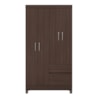 Guarda-Roupa 4 pts 2 gavetas Lotus Café Touch Demóbile