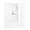 Guarda Roupa Capelinha 4 Portas NT6055 Branco/Rosa Flex Notável Móveis 