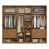 Guarda Roupa Casal 6 portas e 6 Gavetas Atrice Amendola Touch Demobile