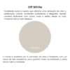 Mesa de Apoio Bel Alta Off White Artely