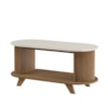 Mesa De Centro Vivaldi Cinamomo/Off White Artely 