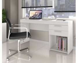 Mesa de Escritório Office Branco New Notável Móveis Mesa de Escritório Office Branco New Notável Móveis