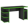 Mesa Gamer 1,36m Preto Tx/ Verde NT2065 Notável Móveis