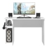 Mesa para Escritorio Gamer Branco Qmovi