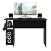 Mesa para Escritorio Gamer Preto Qmovi