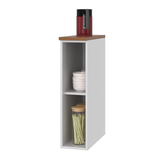 Nicho Inferior Para Cozinha 20cm Firenze Branco Indekes