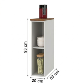 Nicho Inferior Para Cozinha 20cm Firenze Branco Indekes