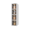 Nicho Superior Para Cozinha 20cm Firenze Branco Indekes