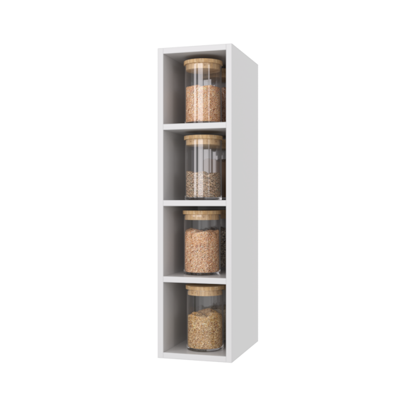 Nicho Superior Para Cozinha 20cm Firenze Branco Indekes