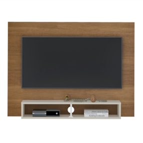 Painel Flash Para Tv 50'' Flash Cinamomo/Off White Artely