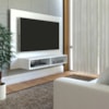 Painel Flash Para Tv 50''Flash Branco Artely