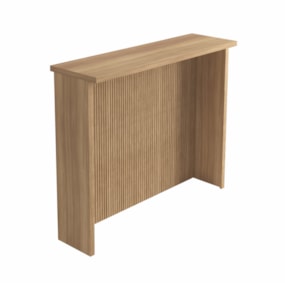 Painel Ilha Canelado 120CM 100% MDF Nature Nesher