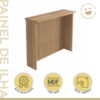 Painel Ilha Canelado 120CM 100% MDF Nature Nesher