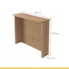 Painel Ilha Canelado 120CM 100% MDF Nature Nesher