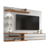 Painel para Tv até 60 Polegadas Off White e Freijó NT1115 Notável Móveis