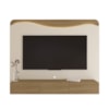 Painel Para Tv Até 75" Lumiere Carvalho/Off White Artely 