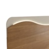 Painel Para Tv Até 75" Lumiere Cinamomo/Off White Artely 