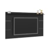 Painel Para Tv Até 75" Slim Preto Artely