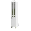 Paneleiro 2 Portas com Vidro Reflecta Firenze Branco Indekes