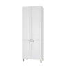 Paneleiro Duplo 4 Portas Firenze Branco Indekes