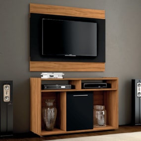 Rack com Painel Show Para Tv até 43 Polegadas Freijó Trend Notável Móveis Rack com Painel Show Para Tv até 43 Polegadas Freijó Trend Notável Móveis