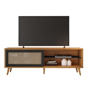Rack para Sala TV até 60" NT1175 Freijó/Preto Tx Notável Móveis Rack para Sala TV até 60" NT1175 Freijó/Preto Tx Notável Móveis