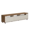 Rack Para Tv Até 75" Mercury Cinamomo/Off White Artely 