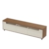 Rack Para Tv Até 75" Mercury Cinamomo/Off White Artely 