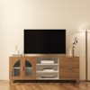Rack para Tv Até 75" Murano Cinamomo/Off White Artely 