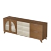 Rack para Tv Até 75" Murano Cinamomo/Off White Artely 