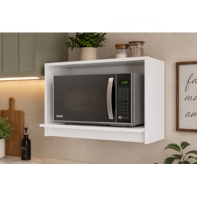 Suporte Para Microondas Firenze Branco Indekes