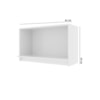 Suporte Para Microondas Firenze Branco Indekes